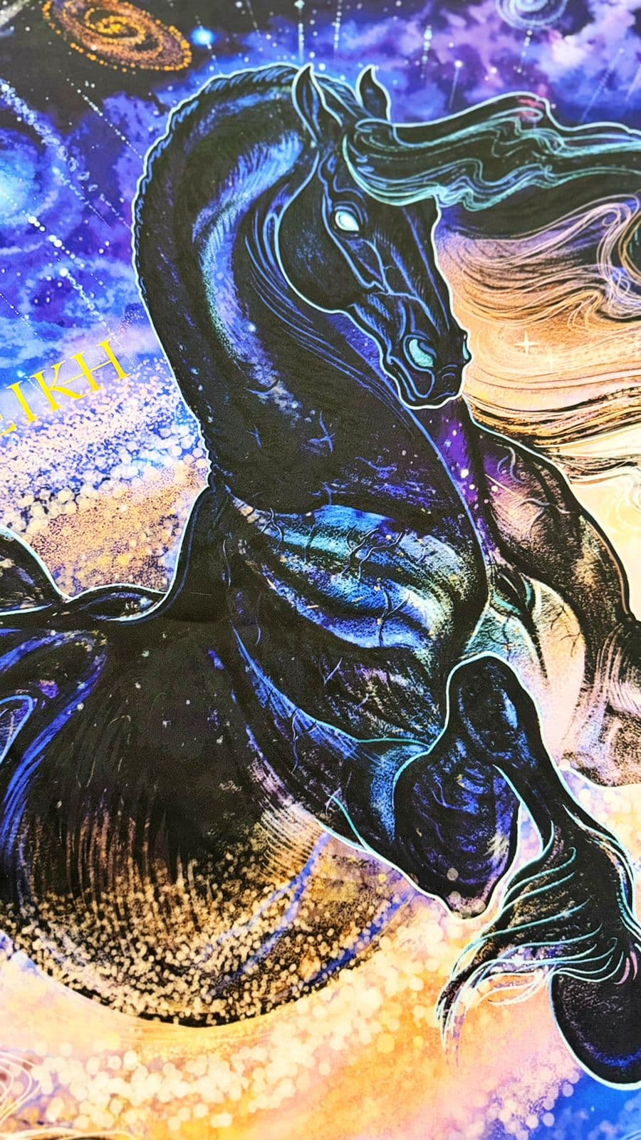 Платок коллекция GALAXY большой 90*90 SHEIKH HORSE BRAND